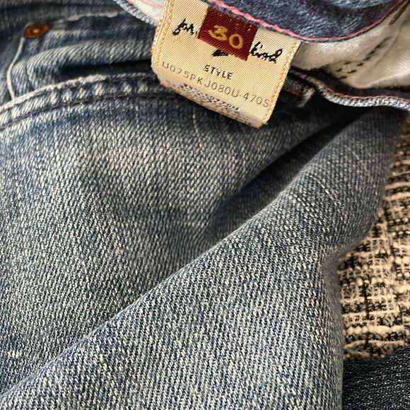 7 For All Mankind Blue Flare & Wide Leg Jeans - Picture 6 of 7